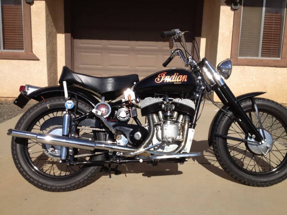 1968 Indian Scout Motorcycle For Sale - Starklite Indian Motorcycles